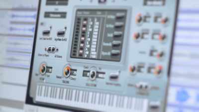 There's a dial on the software
that slows down the pitch change. - This Is Pop