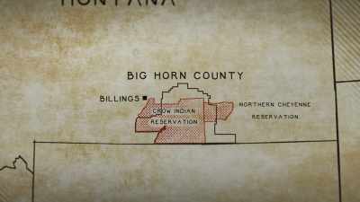 There's a difference between
saying "Crow country" and - Murder in Big Horn