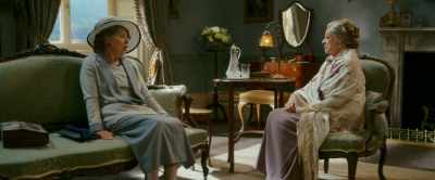 There's a drama going on below. - Downton Abbey: A New Era