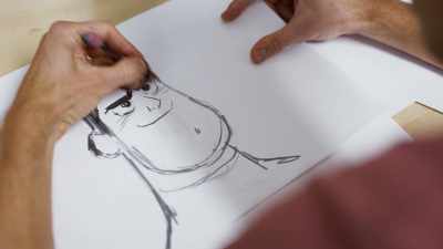 There's a general way that Buzz moves
through the world, a confidence, - Beyond Infinity: Buzz and the Journey to Lightyear