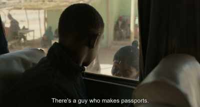 There's a guy who makes passports. - Io Capitano