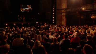 There's a healing here.
There's a light here. - Derren Brown: Miracle