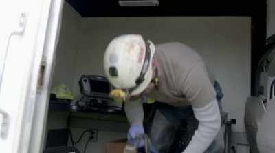There's a huge clump
of that hardened stuff - Sewer Divers