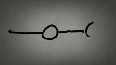 There's a line then a circle,
line then a circle. - Stutz