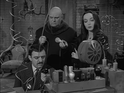 There's a lion in here! - The Addams Family