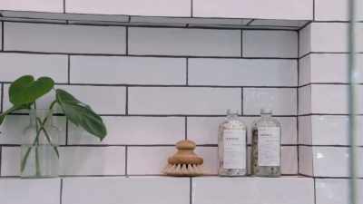 There's a lot going on,
as far as different textures - Fixer Upper: Behind the Design