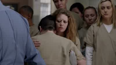 There's a lot of touching going on down there. - Orange Is the New Black