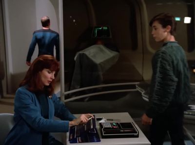 There's a low-gravity
gymnasium, too. - Star Trek: The Next Generation