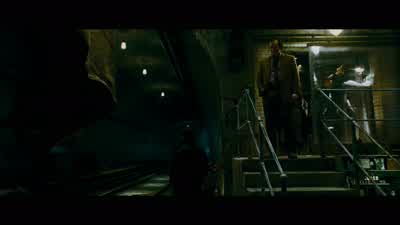 There's a maintenance hatch will let you out two blocks northYeah I rememberCame here often when we were partnersThose were great times huh rorschachWhat happened You quit - Watchmen
