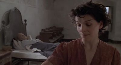 There's a man downstairs - The English Patient