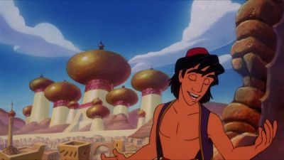 There's a party here in Agrabah - Aladdin and the King of Thieves