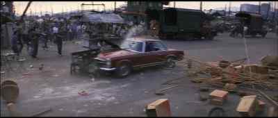 There's a restaurant there! - Cleopatra Jones and the Casino of Gold