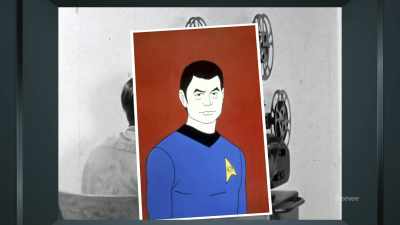 There's a scene where Dr. McCoy - The Center Seat: 55 Years of Star Trek