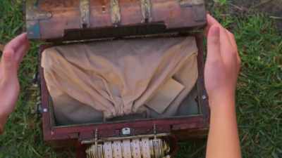 There's a special compartment
behind the keyhole - Rock Island Mysteries