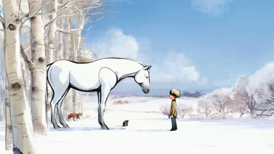 There's a special relationship
between children and animals. - The Boy, the Mole, the Fox and the Horse