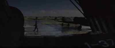 There's a trainer out there l can fly.
- Any sentries?
- Yeah, it's gonna be a problem. - The Great Escape