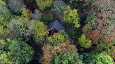 There's a very weird thing
about treehouses - Extraordinary Escapes with Sandi Toksvig