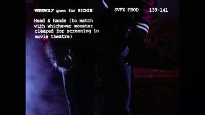 There's a
werewolf which was really cool - Pennywise: The Story of IT
