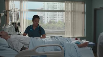 There's an active bleed
at the debridement site. - The Good Doctor