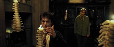 There's another.
It's not happy, exactly. - Harry Potter and the Prisoner of Azkaban