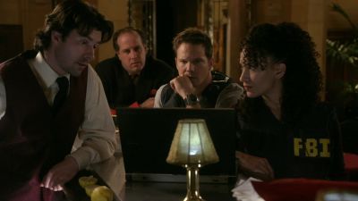 There's Bailey.
Who did she talk to? - Numb3rs