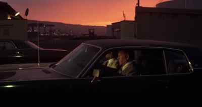 There's his car. - Black Gunn