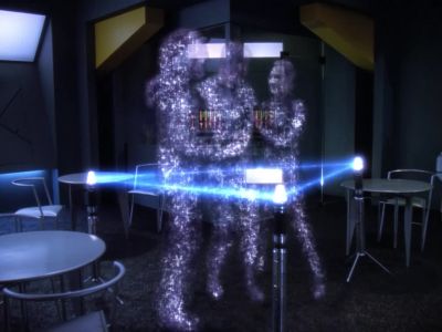 There's damage to the parietal lobe. - Star Trek: The Next Generation