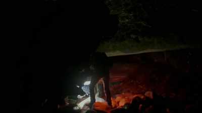 There's definitely a bit of
a tunnel going back there. - Expedition Bigfoot