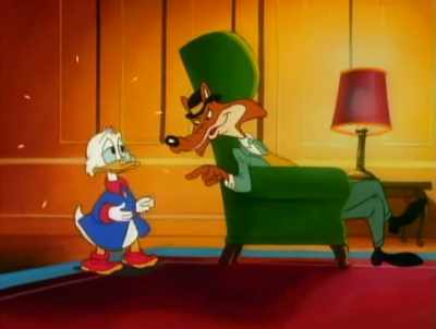 There's Fergus's father,
Dirty Dingus McDuck. - DuckTales