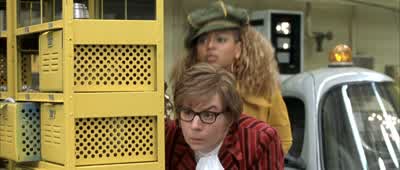 -There's Goldmember and Roboto. - Austin Powers in Goldmember