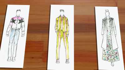 There's gonna be tailoring,
which will be a striped suit, - Next in Fashion