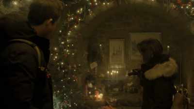 There's got to be, like, a-a
hidden chamber somewhere else. - The Christmas Quest