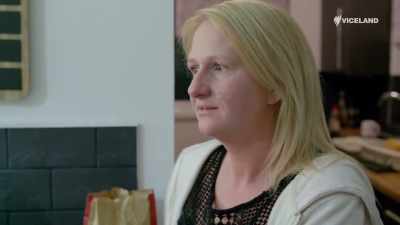 There's got to be some anger
inside him to be able to do it, - Stacey Dooley Sleeps Over