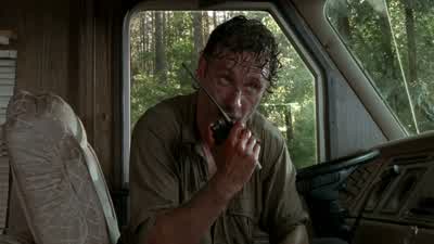 There's gunfire coming from back home. - The Walking Dead