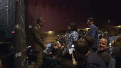 There's just a few students
there. They're all watching him, - The Rise of Jordan Peterson