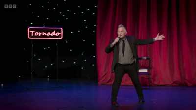 "There's loads...
It's all cramped up in the front, - Stewart Lee: Tornado