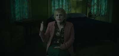 There's this man sitting
here not talking to me, - Amityville: An Origin Story