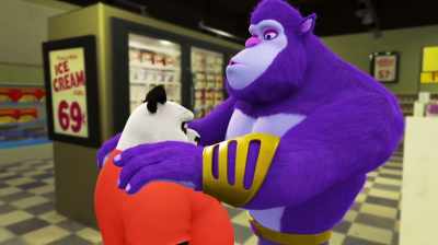 There's more to big a
hero than being brave - Panda vs. Aliens