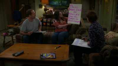 "There's more dirt
on Blansky - The Conners