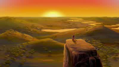 Everything the light touchesWhat about that shadowy placeThat's beyond our bordersYou must never go there SimbaBut I thought a king can do whatever he wantsOh there's more to being king than getting your way all the timeThere's more Simba - The Lion King