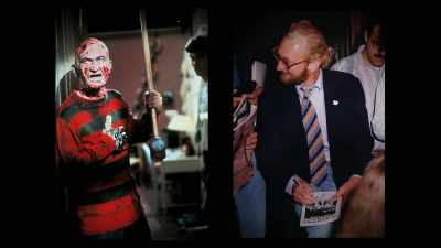 There's so much more
to Robert than Freddy Krueger, - Hollywood Dreams & Nightmares: The Robert Englund Story