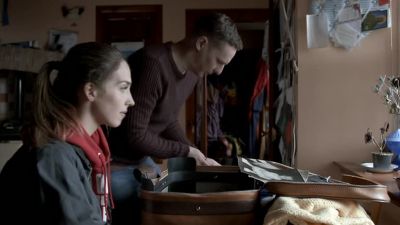 There's my mum.
Let's put it back, put everything back. - Shetland