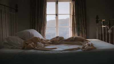 There's nail marks all over her face.
Her lip is ripped open. - Sophie: A Murder in West Cork