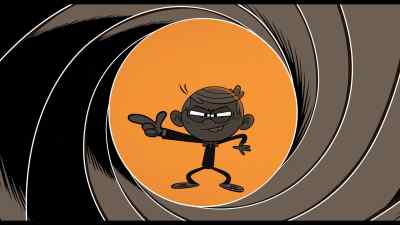 ♪ There's never a
moment for action ♪ - No Time to Spy: A Loud House Movie