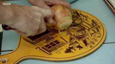 There's no directions on, you know, how to chop it up, so... - Back in Time for Dinner