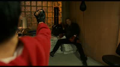 There's no kicks in boxing. - Karate Kid: Legends