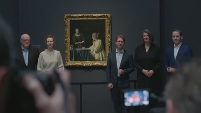 There's no letters, - Vermeer: The Greatest Exhibition