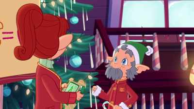 There's no low
elf-esteem in my workshop. - Glisten and the Merry Mission