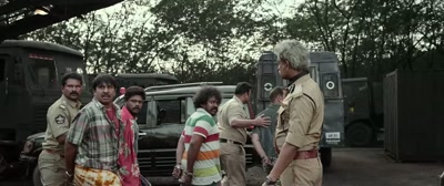 There's no other option. You should
take us to our stuff. Kill him! - Waltair Veerayya