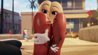 There's no place
that's off-limits when we're friends. - Sausage Party: Foodtopia